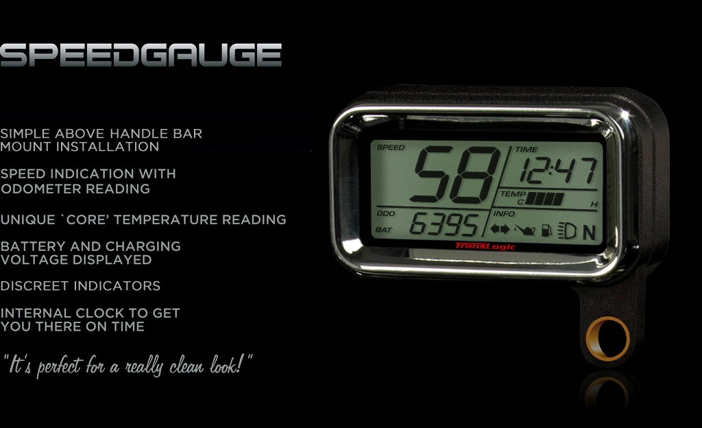 Digital LCD Speedometer Gauge for Harley Davidson Sportster models